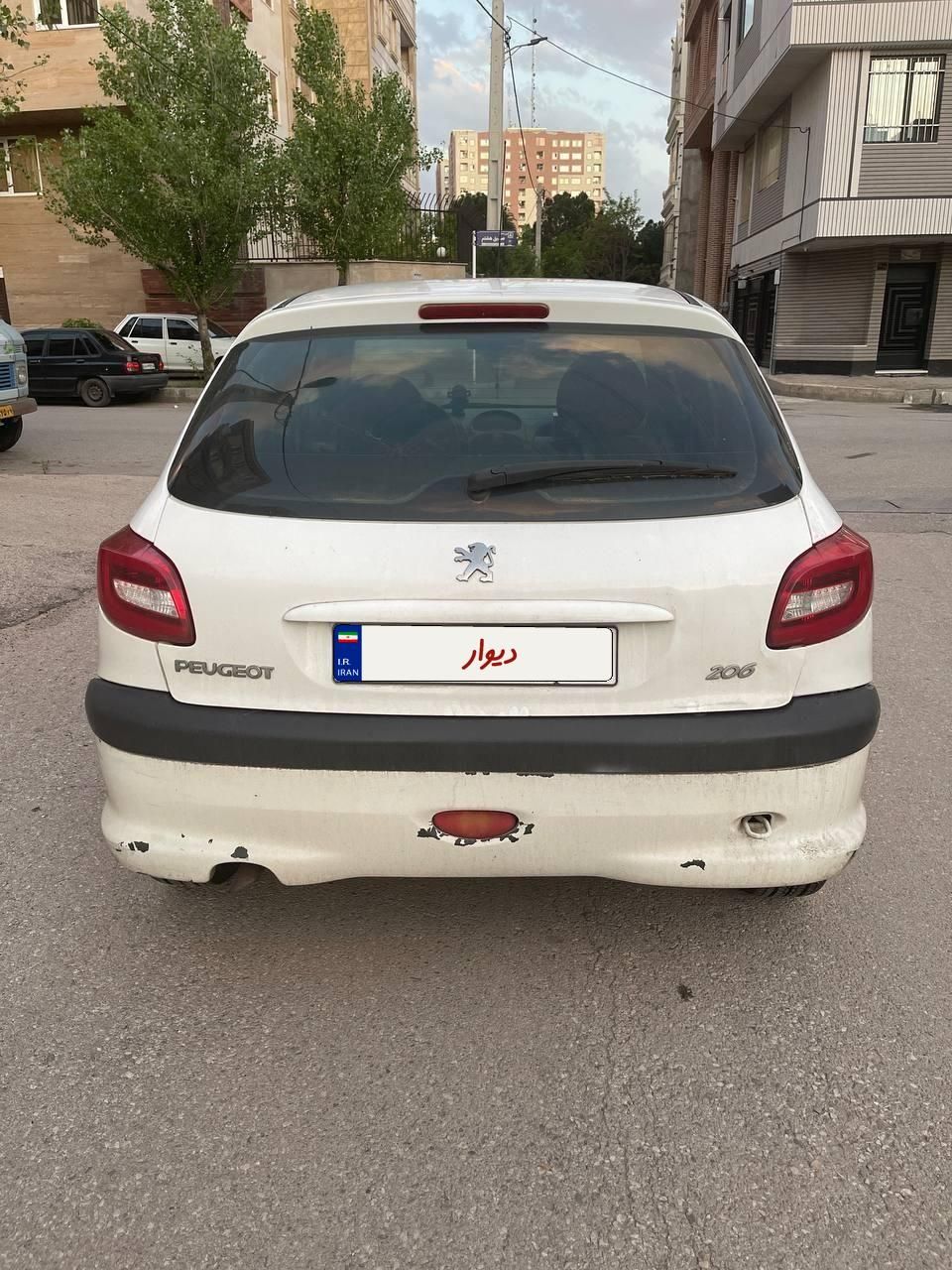 پژو 206 تیپ 2 - 1391