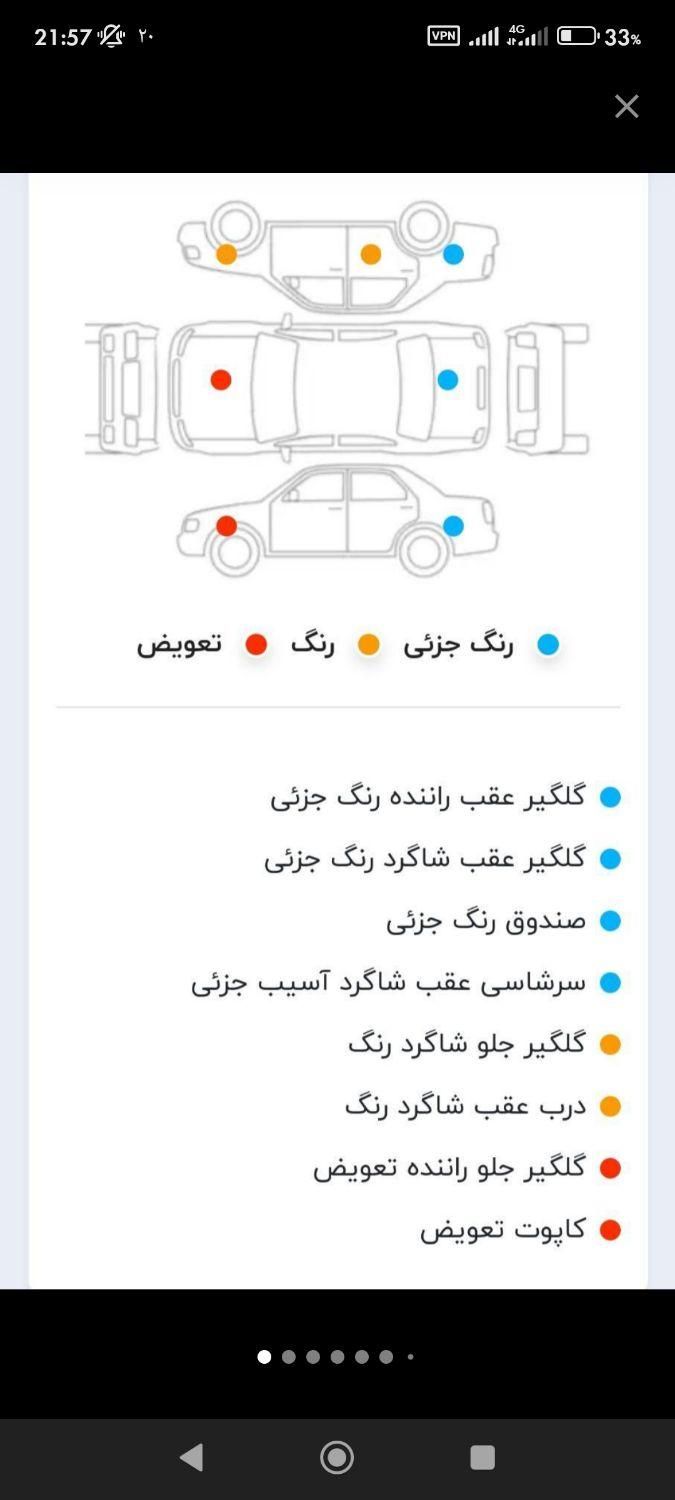 پژو پارس XU7ساده - 1388