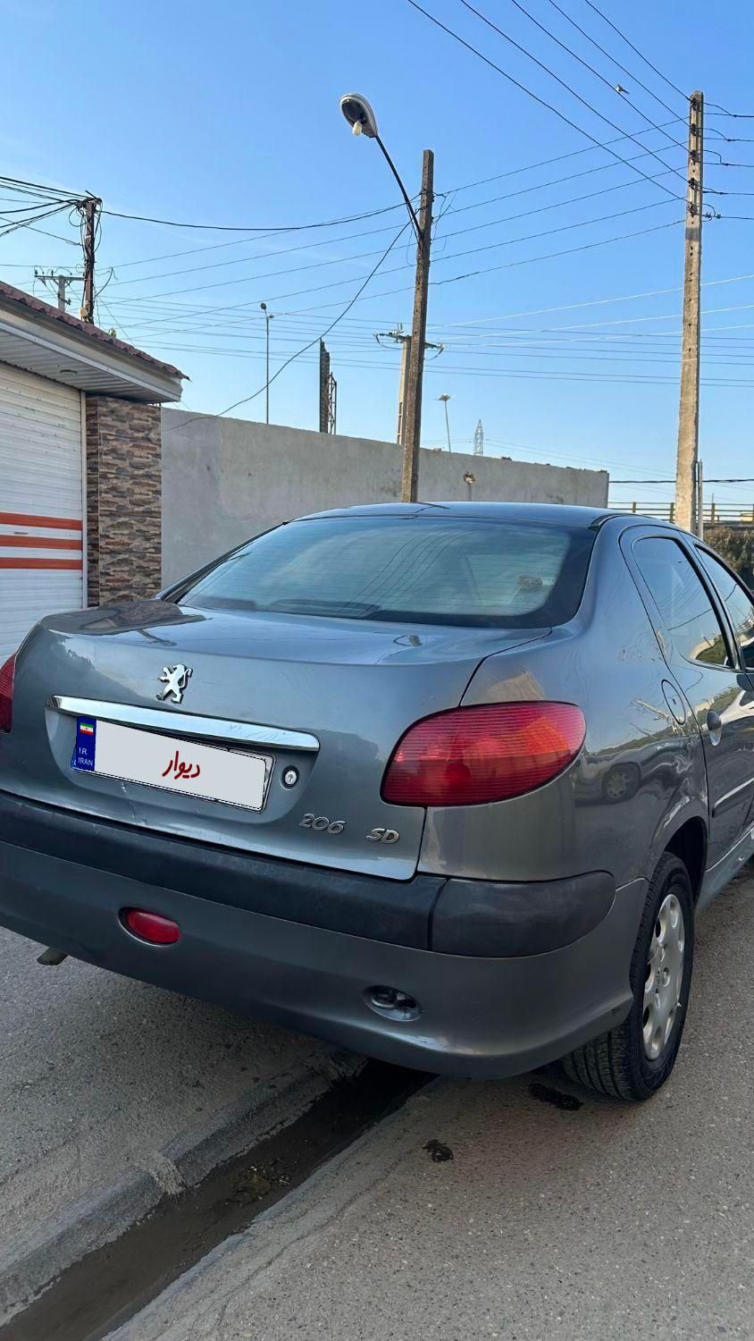پژو 206 SD v8 - 1388
