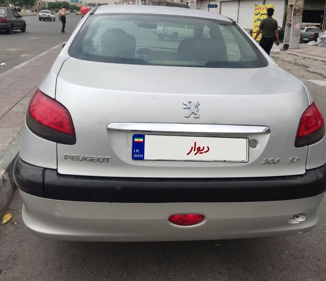 پژو 206 SD v8 - 1395