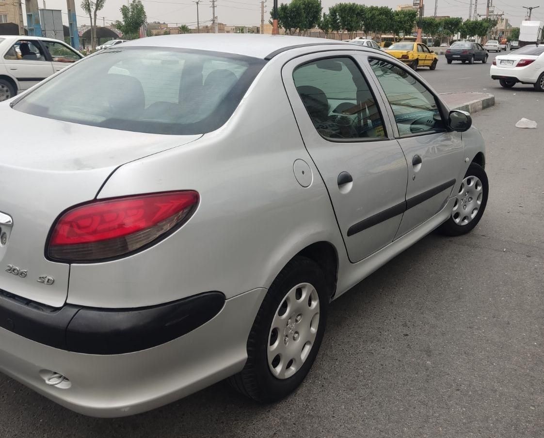 پژو 206 SD v8 - 1395