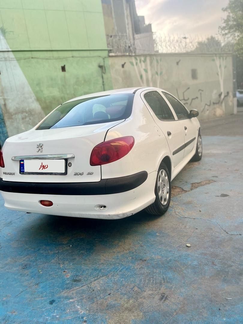 پژو 206 SD v8 - 1393