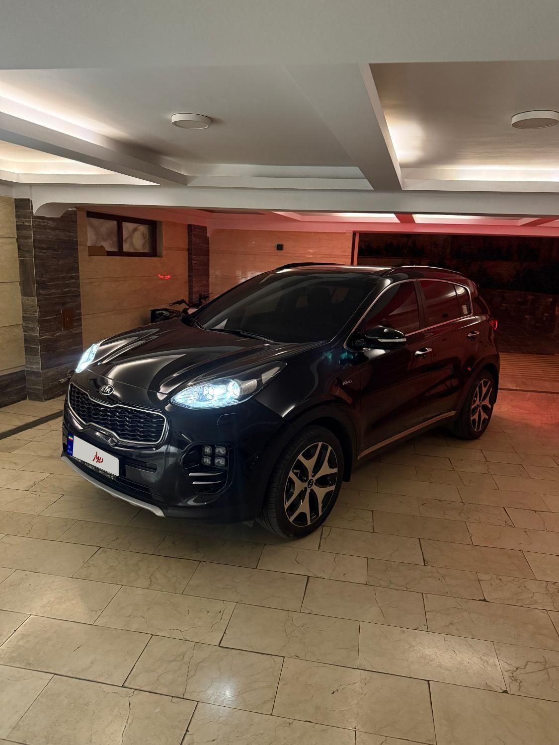کیا اسپورتیج 4 سیلندر 2400cc GTLine - 2017
