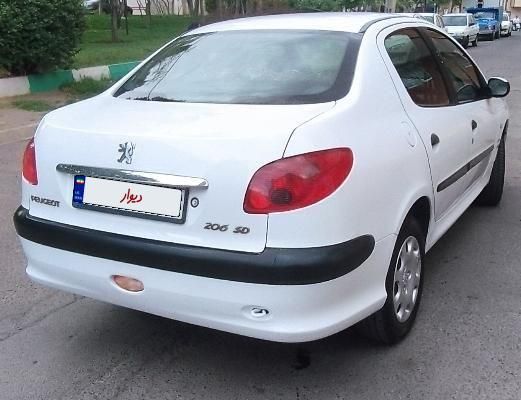 پژو 206 SD v8 - 1390