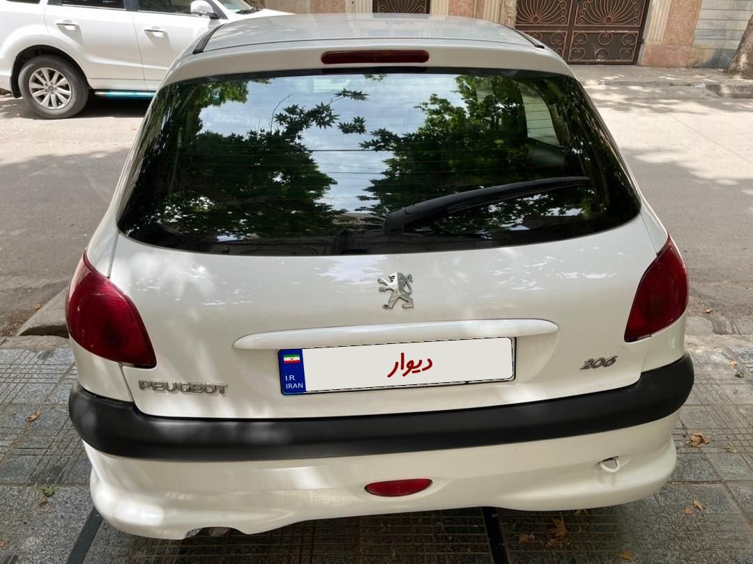 پژو 206 تیپ 6 - 1389