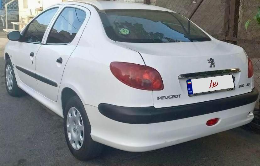 پژو 206 SD v8 - 1396