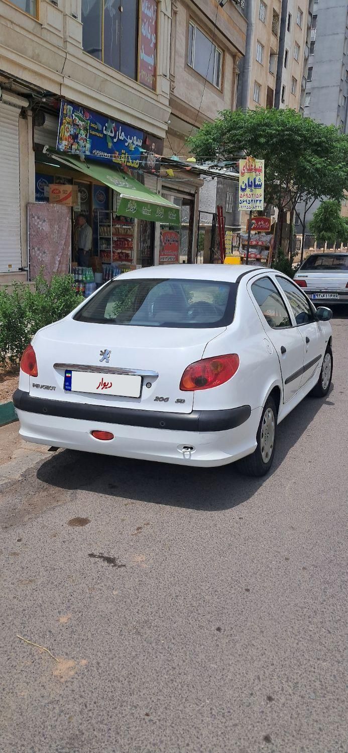 پژو 206 SD v8 - 1396