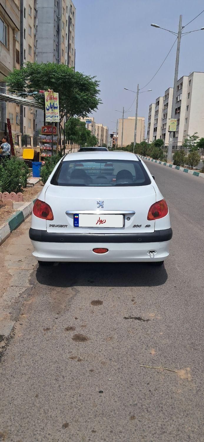 پژو 206 SD v8 - 1396