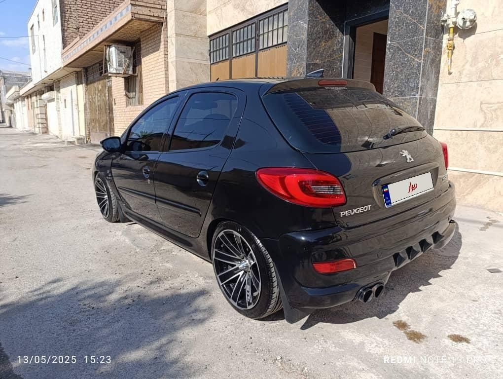 پژو 207 دنده‌ای - 1396