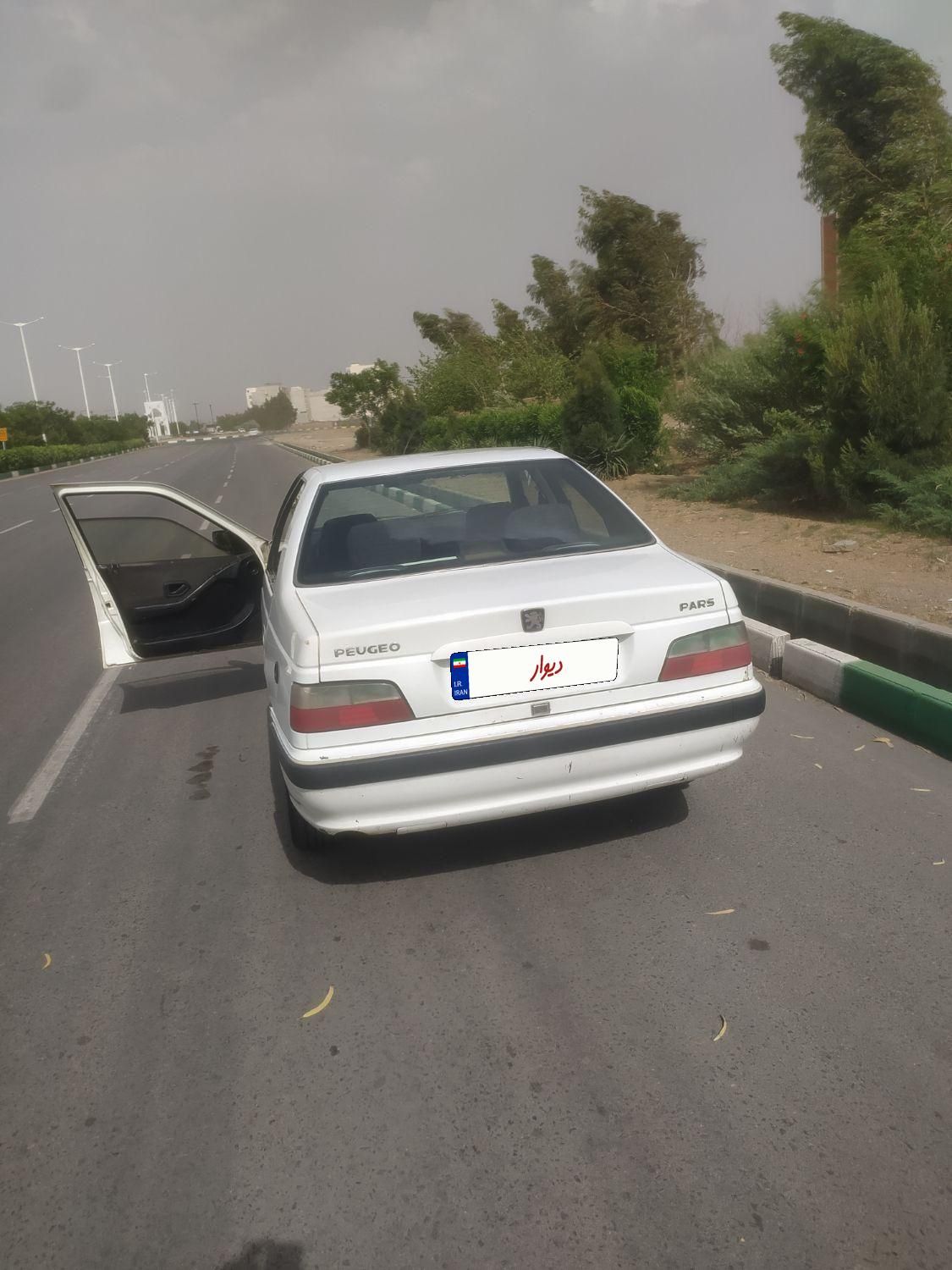 پژو پارس دوگانه سوز - 1386
