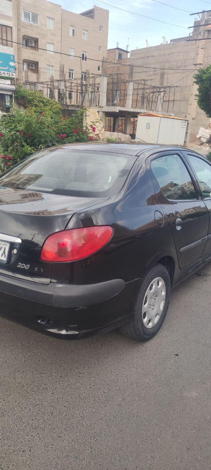 پژو 206 SD v8 - 1396