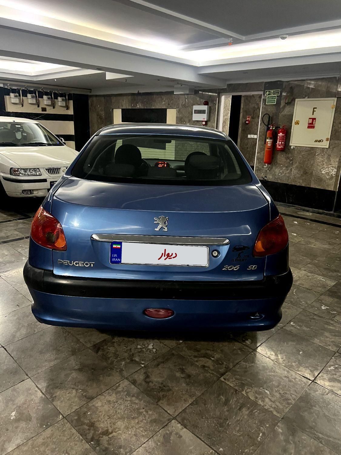 پژو 206 SD v8 - 1393