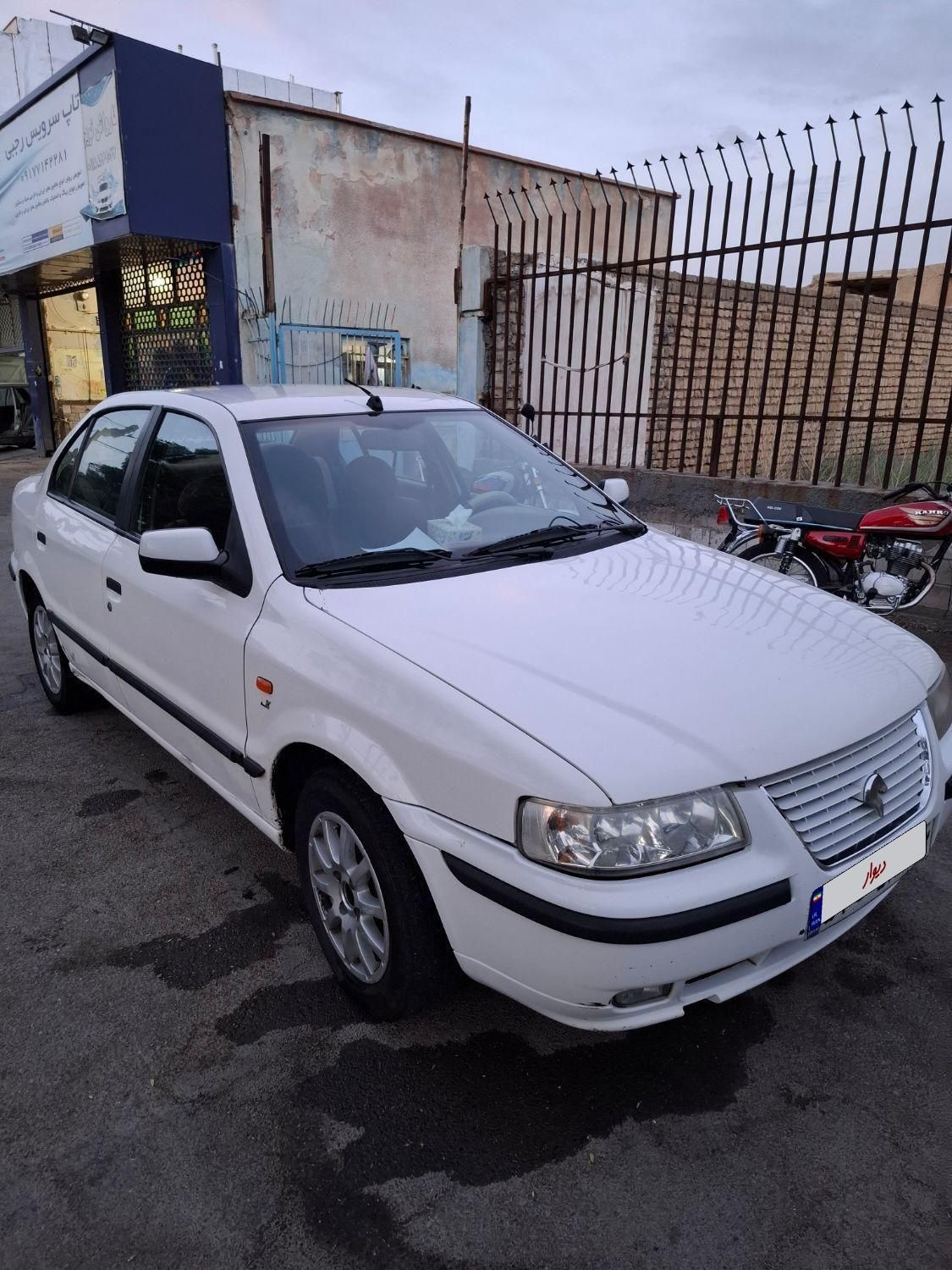 سمند LX EF7 دوگانه سوز - 1390