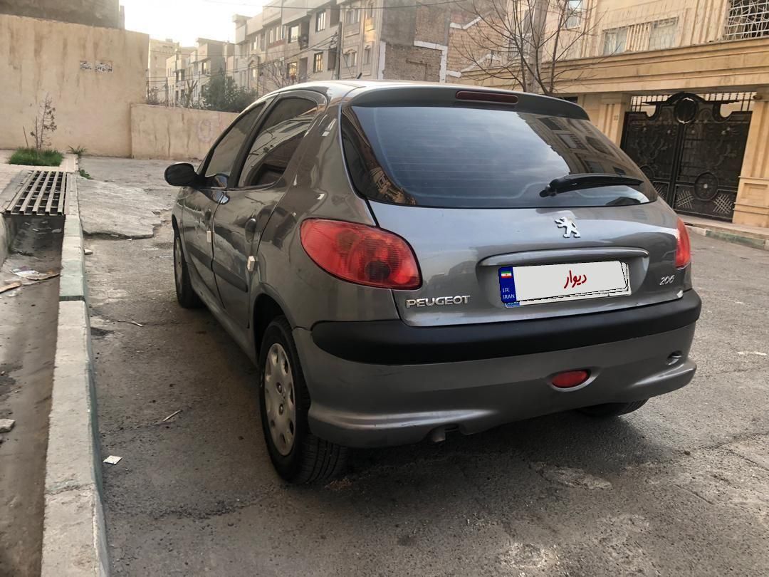 پژو 206 تیپ 2 - 1385