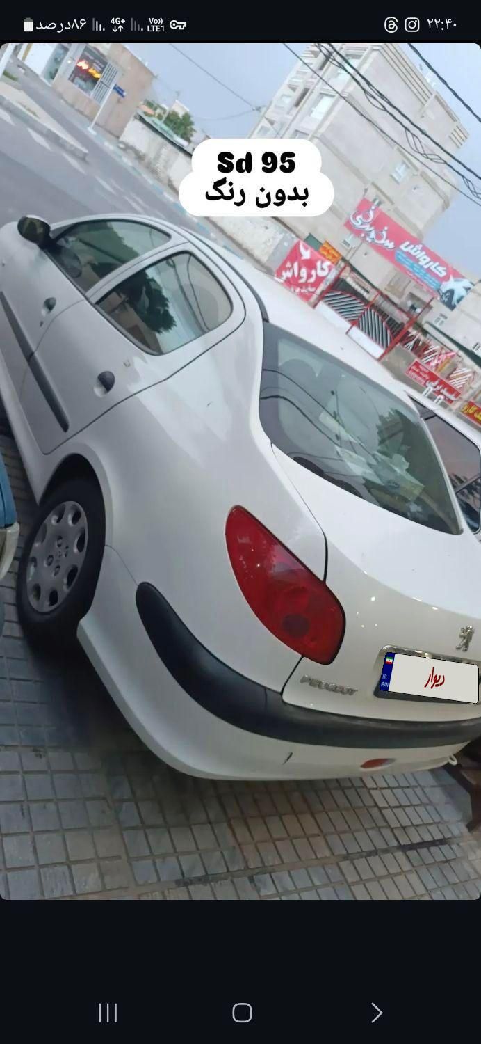 پژو 206 SD v8 - 1395