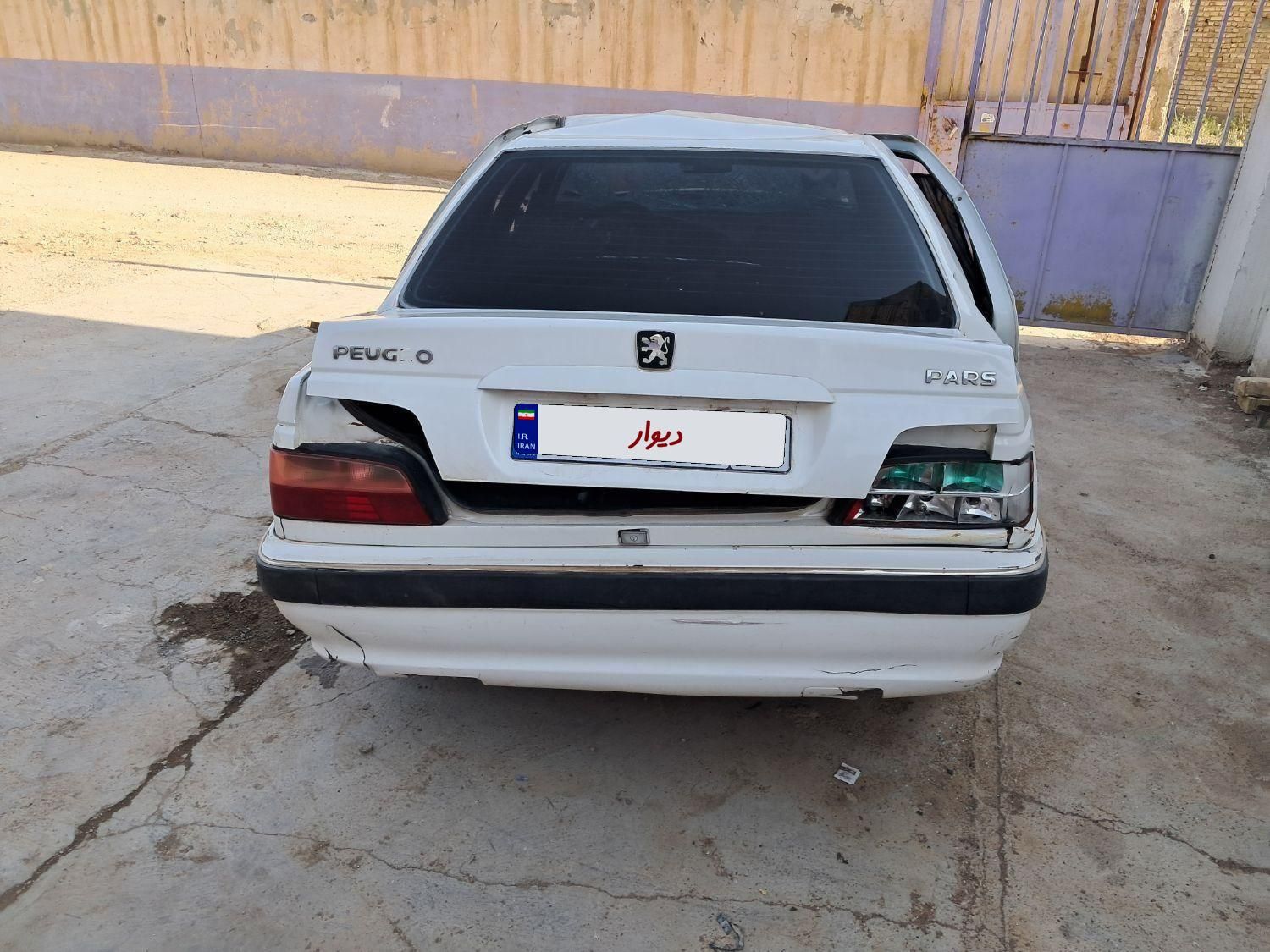 پژو پارس دوگانه سوز - 1389