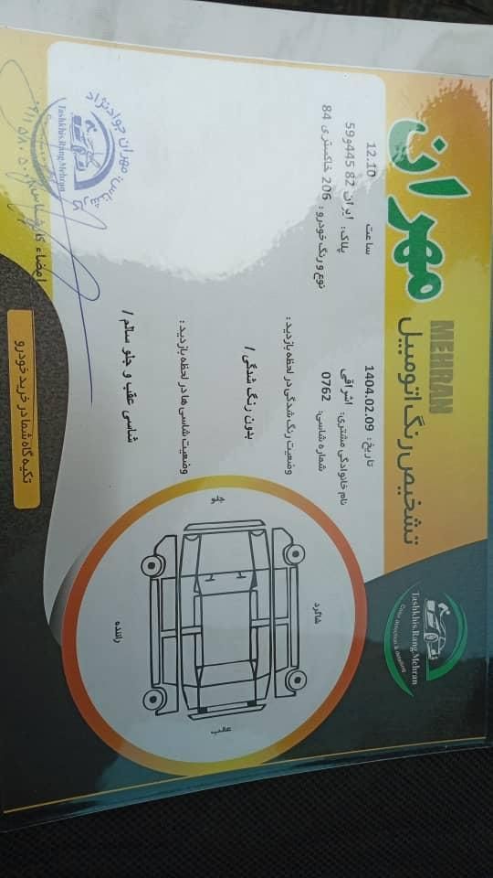 پژو 206 تیپ 2 - 1384