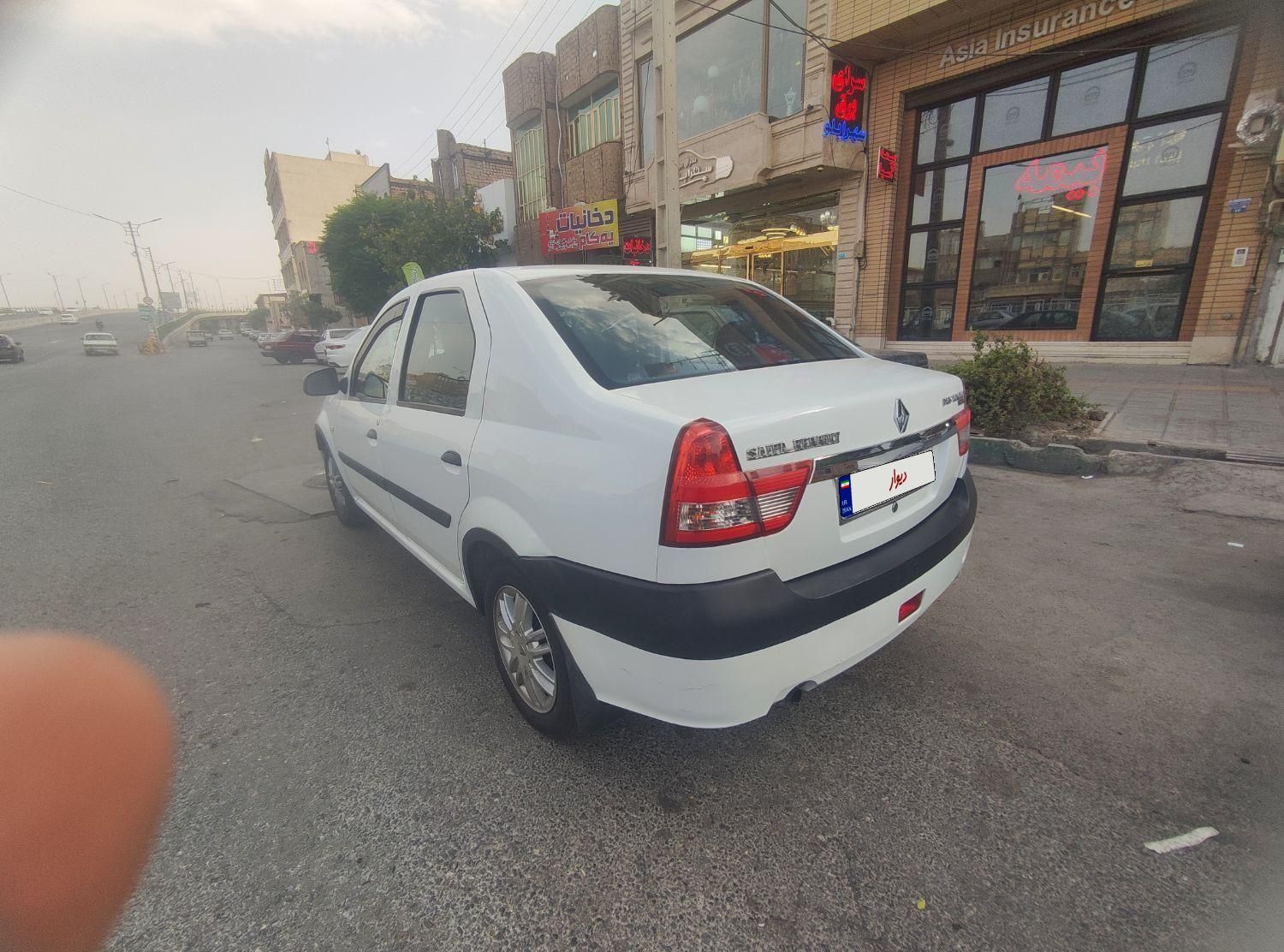 رنو پارس تندر گیربکس JHQ + مولتی مدیا - 1397