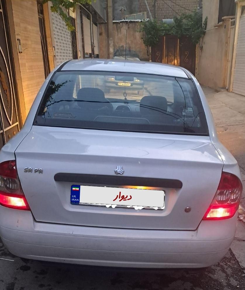 تیبا صندوق دار EX - 1393