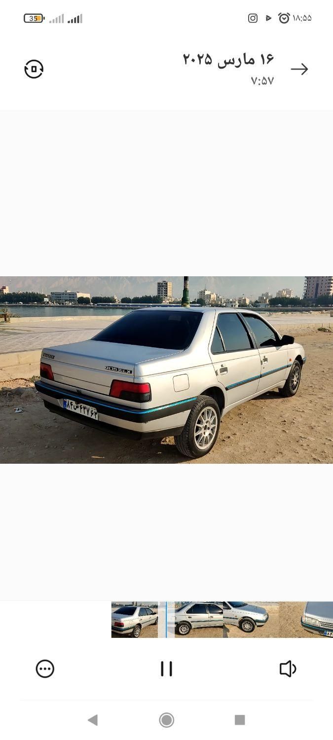 پژو 405 GLX - دوگانه سوز - 1388