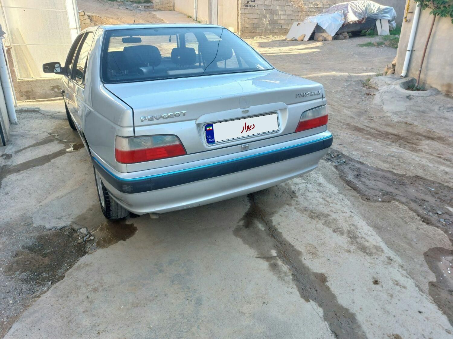پژو پارس دوگانه سوز - 1384