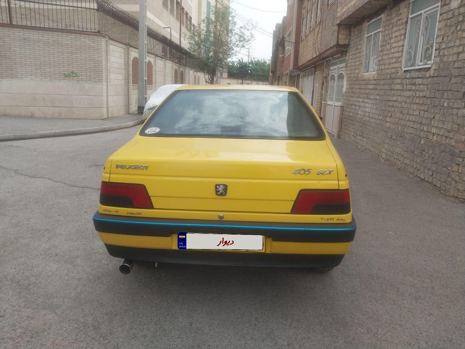 پژو 405 GLX - دوگانه سوز - 1398