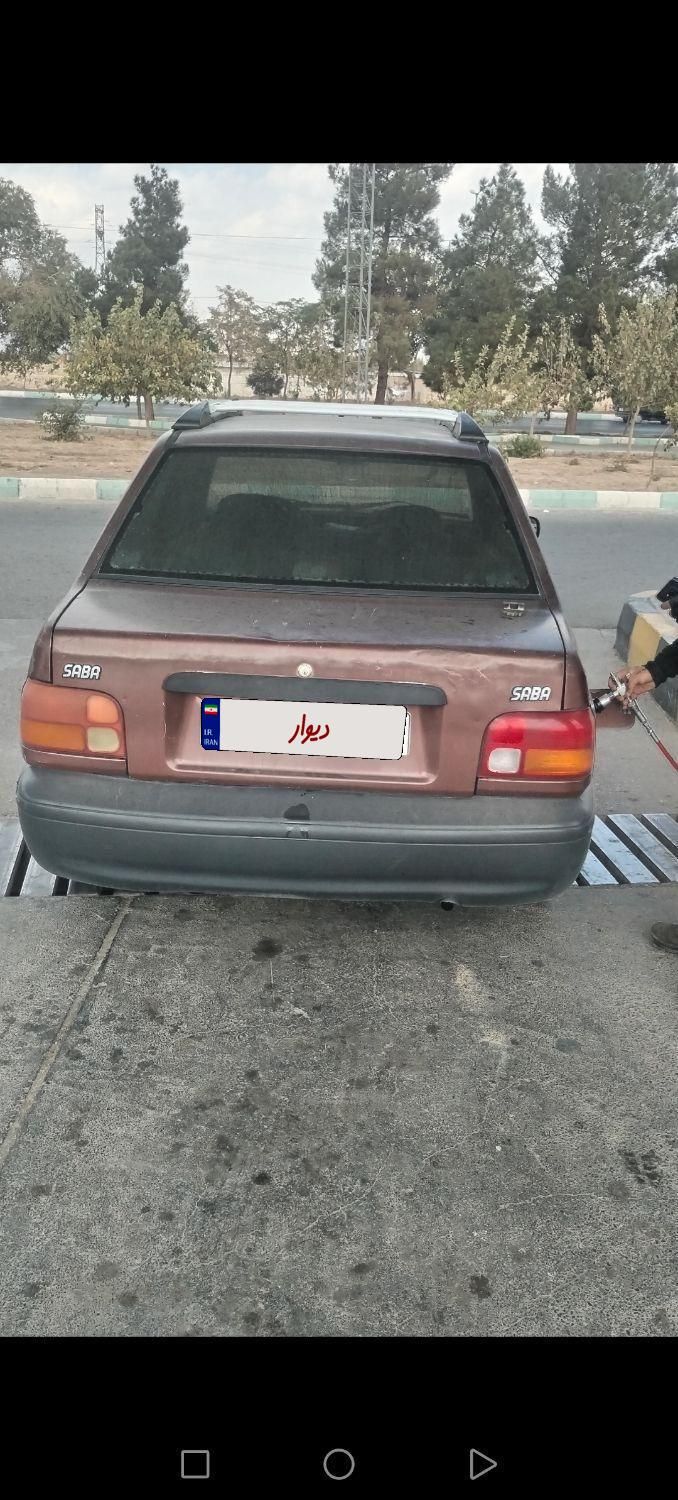 پراید صبا دنده‌ای - 1386
