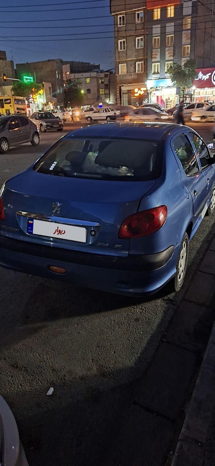 پژو 206 SD v8 - 1395