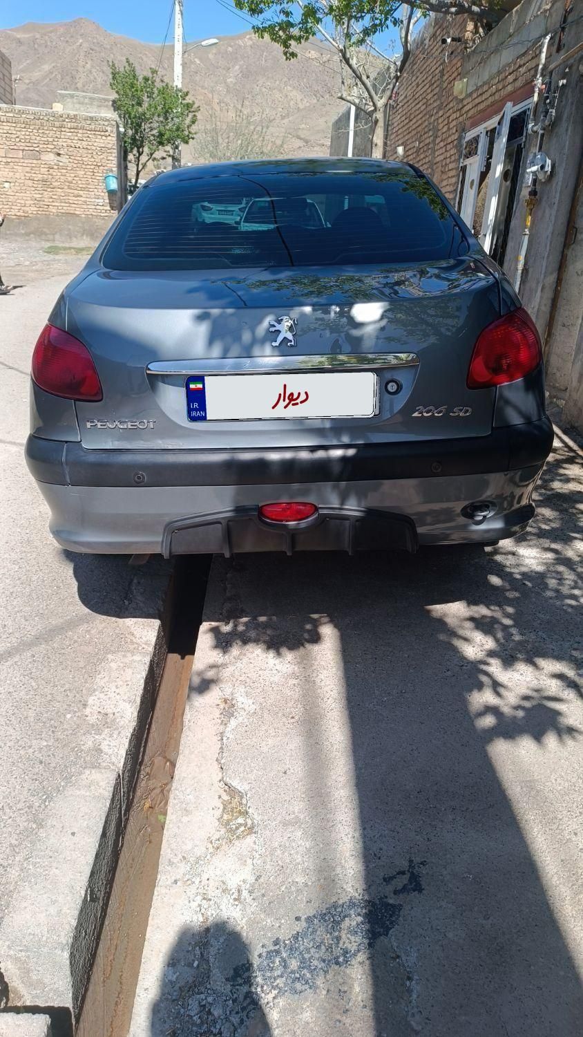 پژو 206 SD v8 - 1395