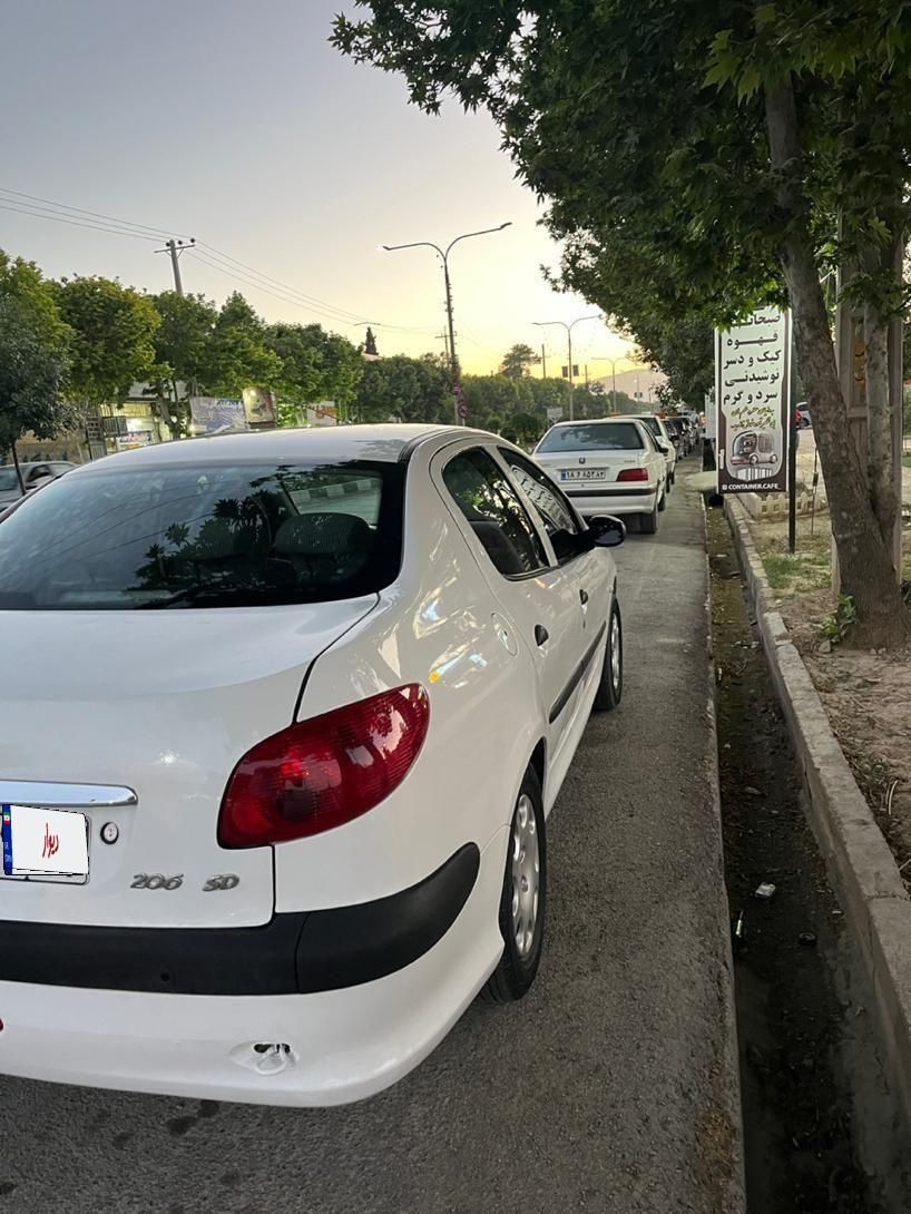 پژو 206 SD v8 - 1396