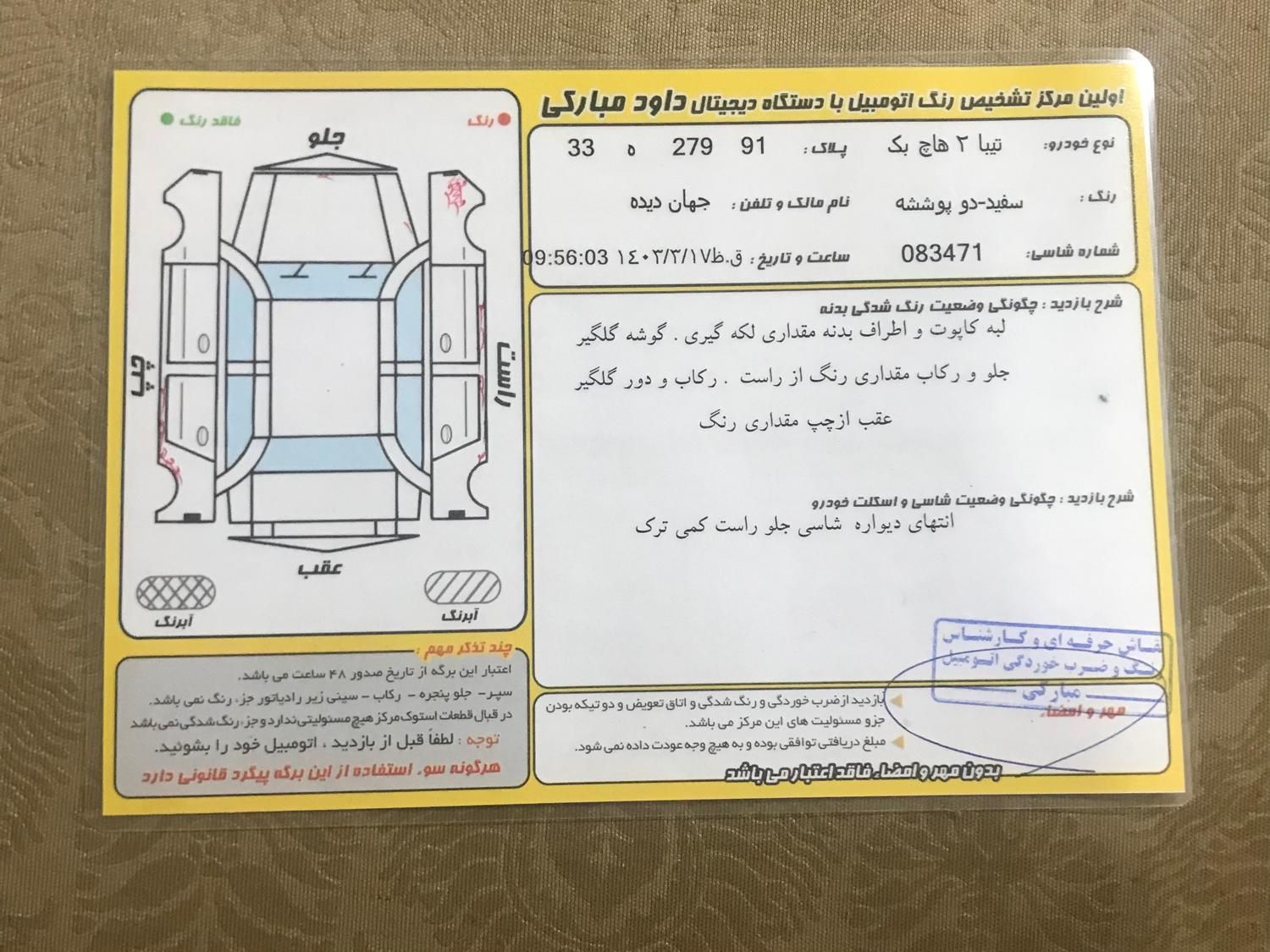 تیبا 2 EX - 1396
