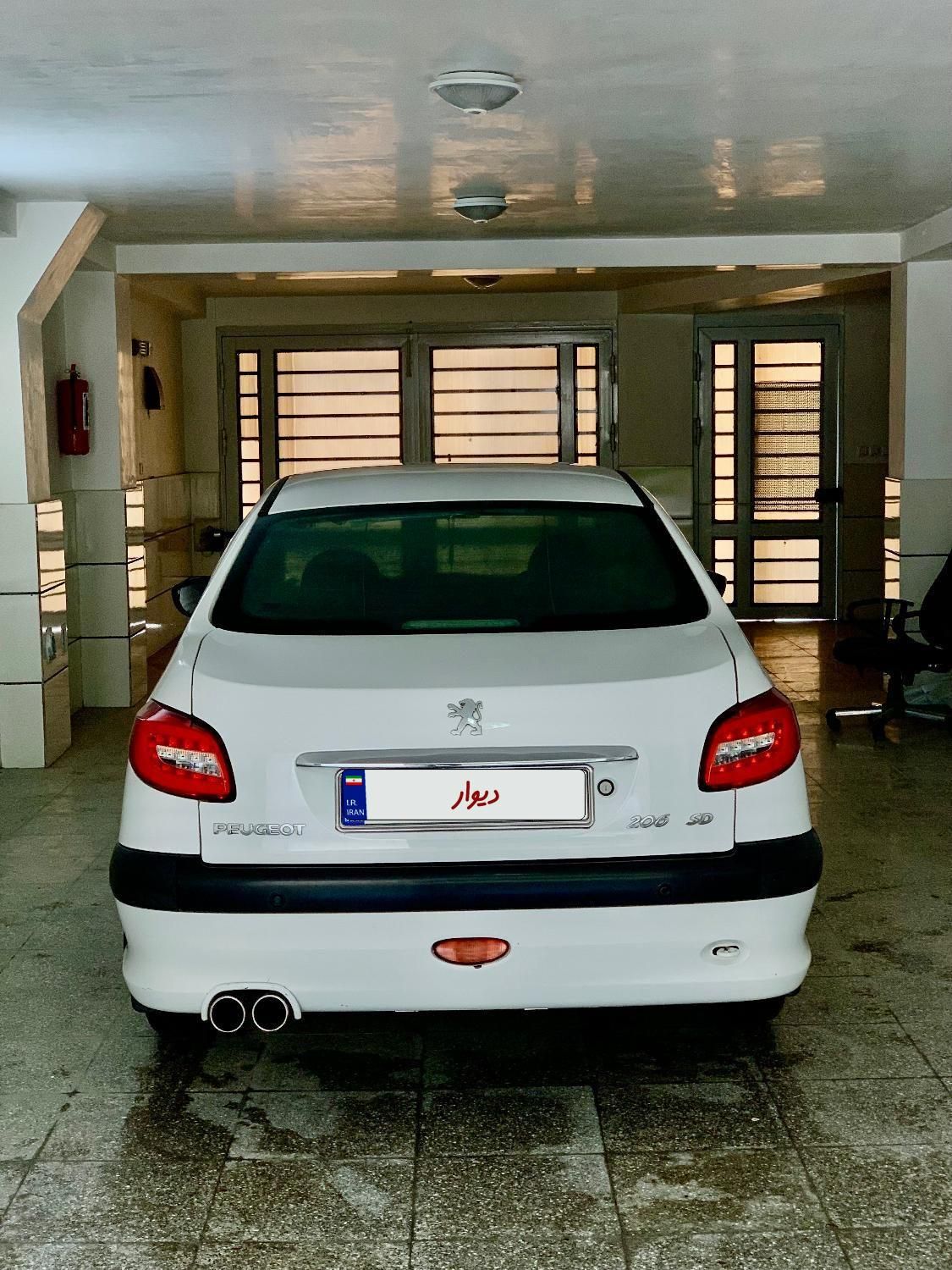پژو 206 SD v8 - 1395