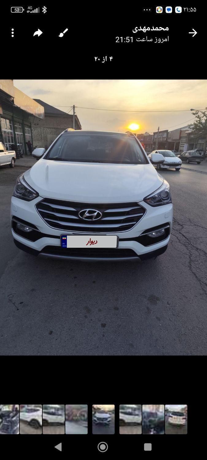 هیوندای سانتافه 4 سیلندر دو دیفرانسیل - 2016