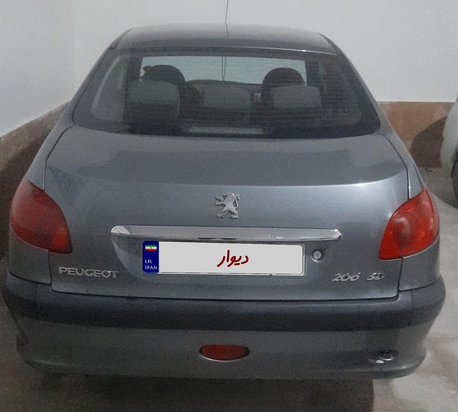 پژو 206 SD v8 - 1396
