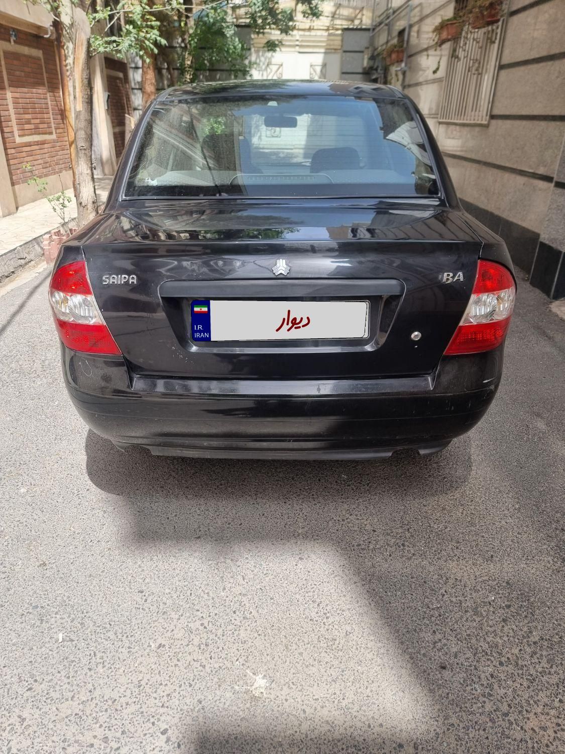 تیبا صندوق دار EX - 1393