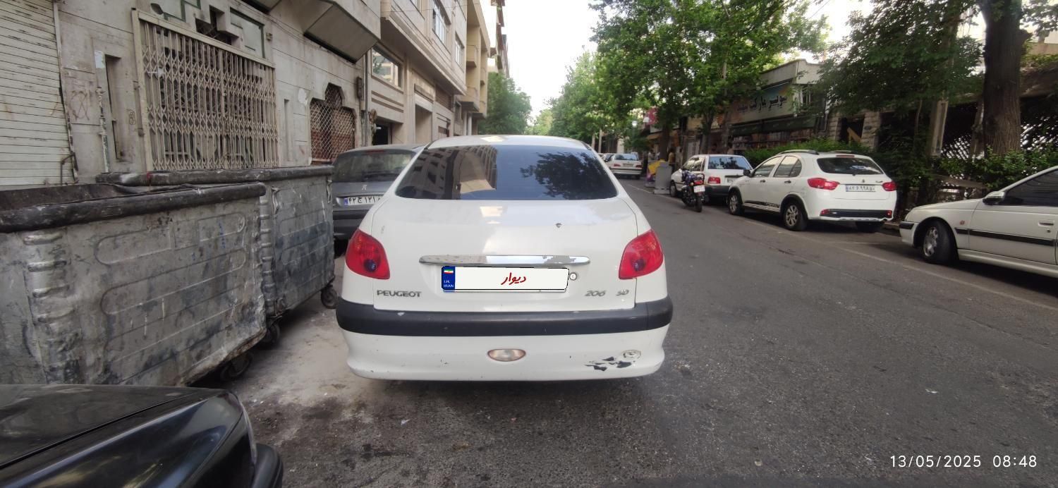 پژو 206 SD v8 - 1388