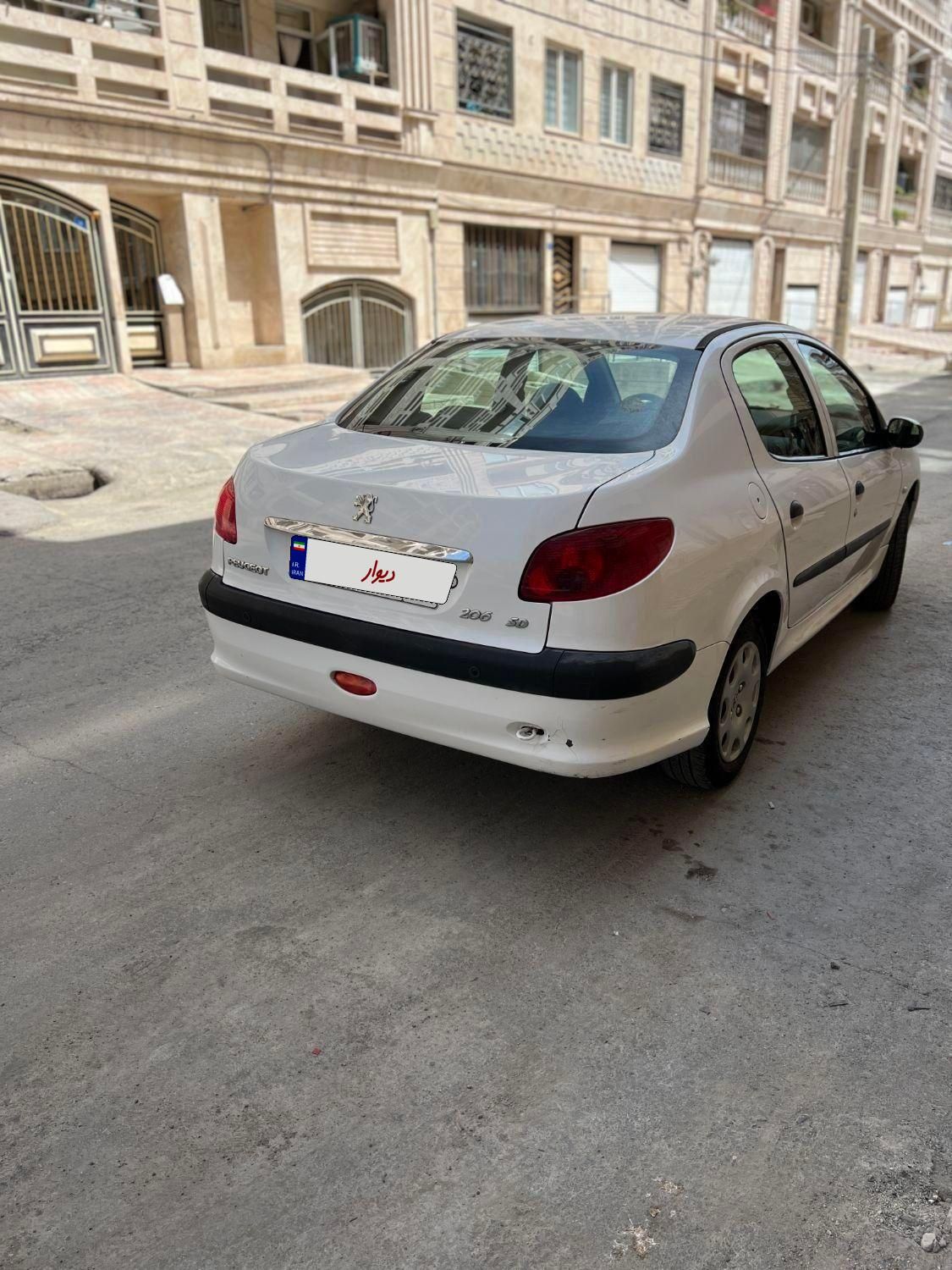 پژو 206 SD v8 - 1393