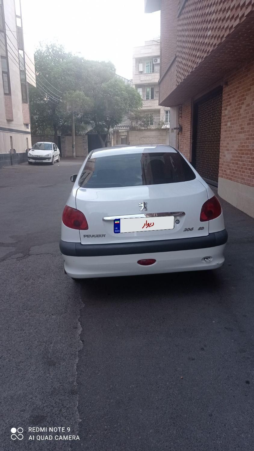 پژو 206 SD v8 - 1400
