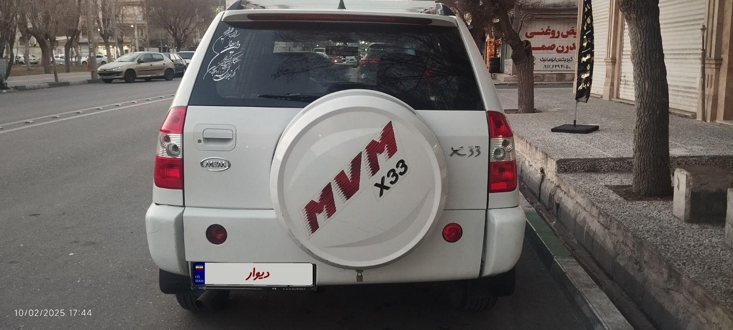 ام وی ام X33 دنده‌ای ساده - 2012