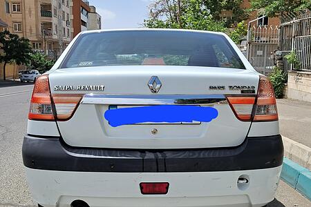 رنو پارس تندر گیربکس JHQ + مولتی مدیا - 1392