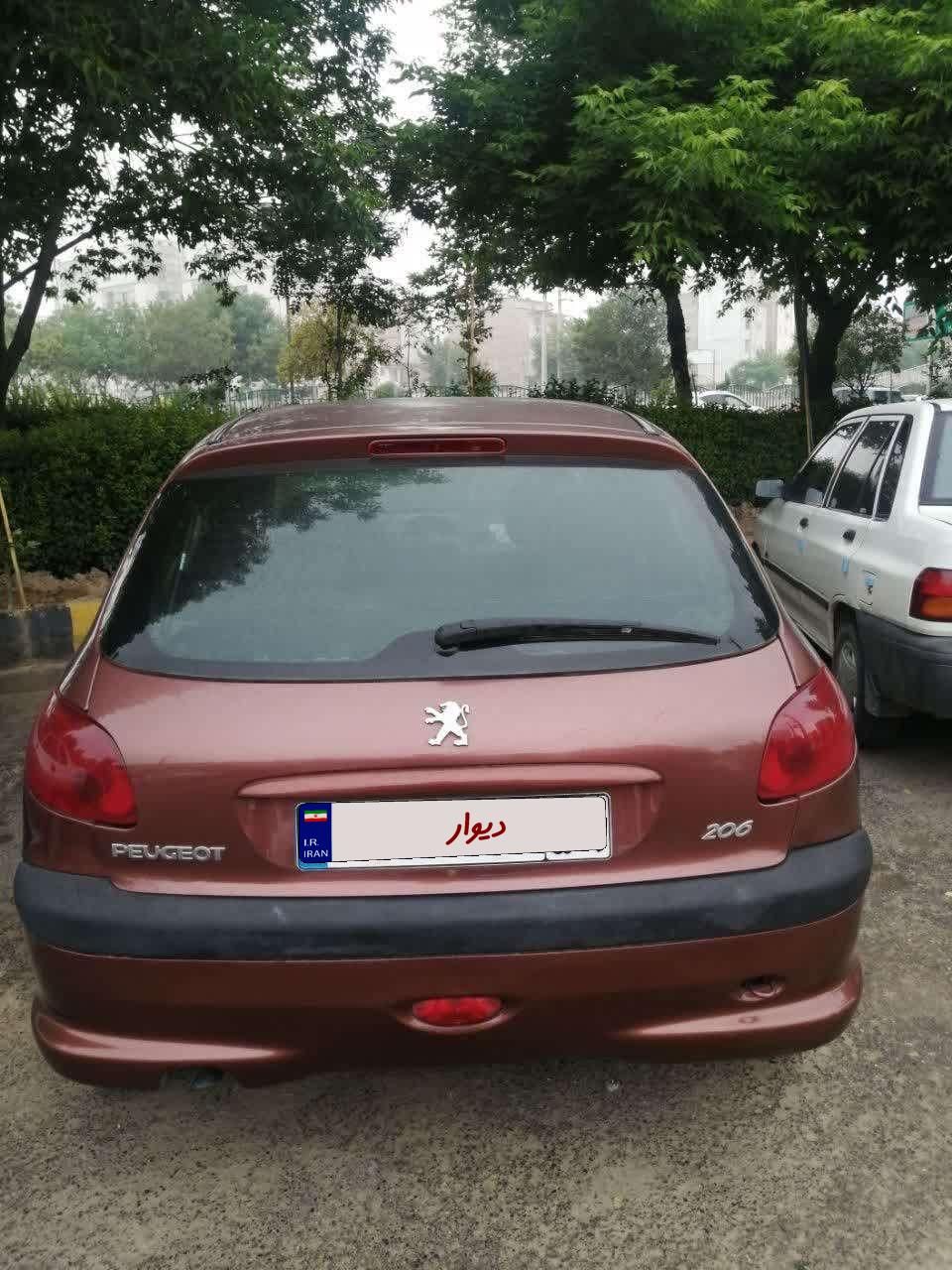 پژو 206 تیپ 2 - 1387