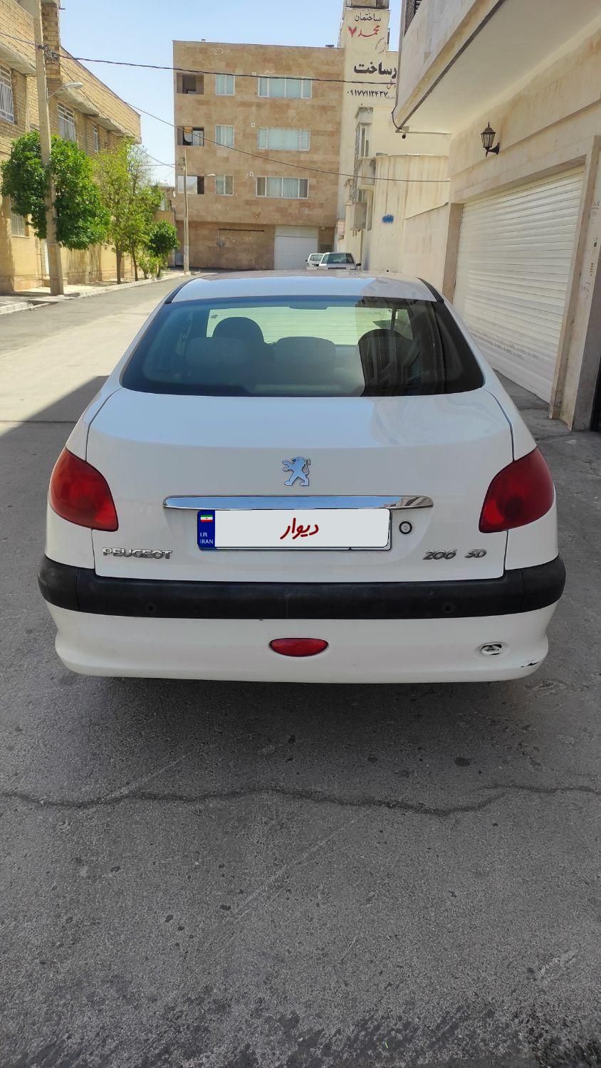 پژو 206 SD v8 - 1395