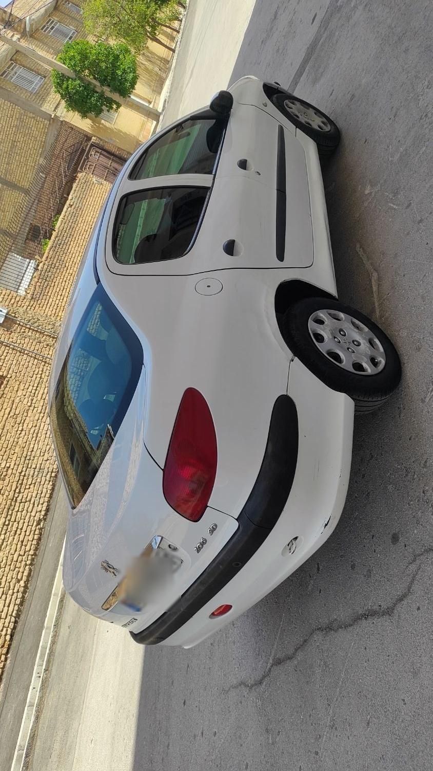 پژو 206 SD v8 - 1395