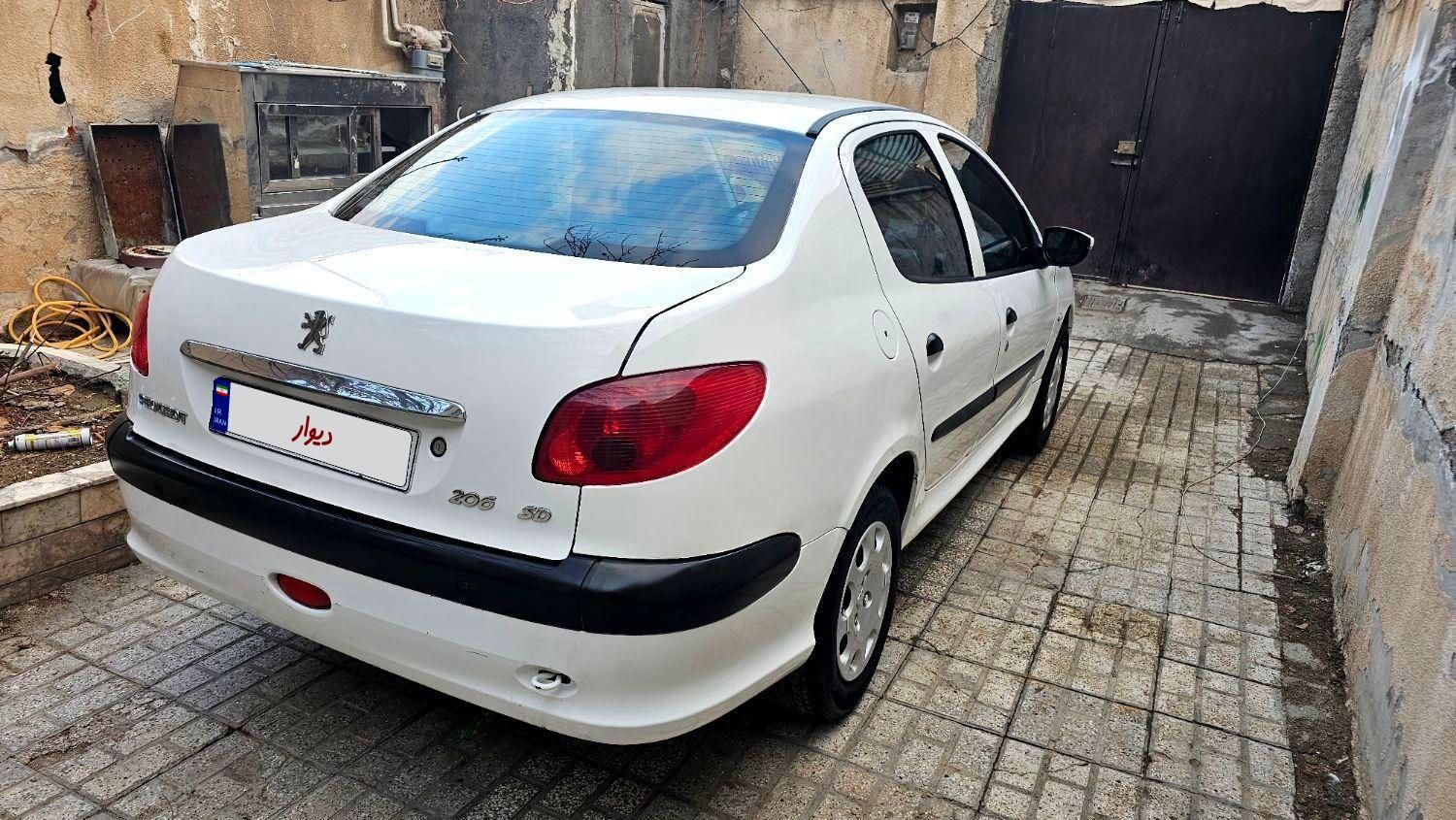 پژو 206 SD v8 - 1397