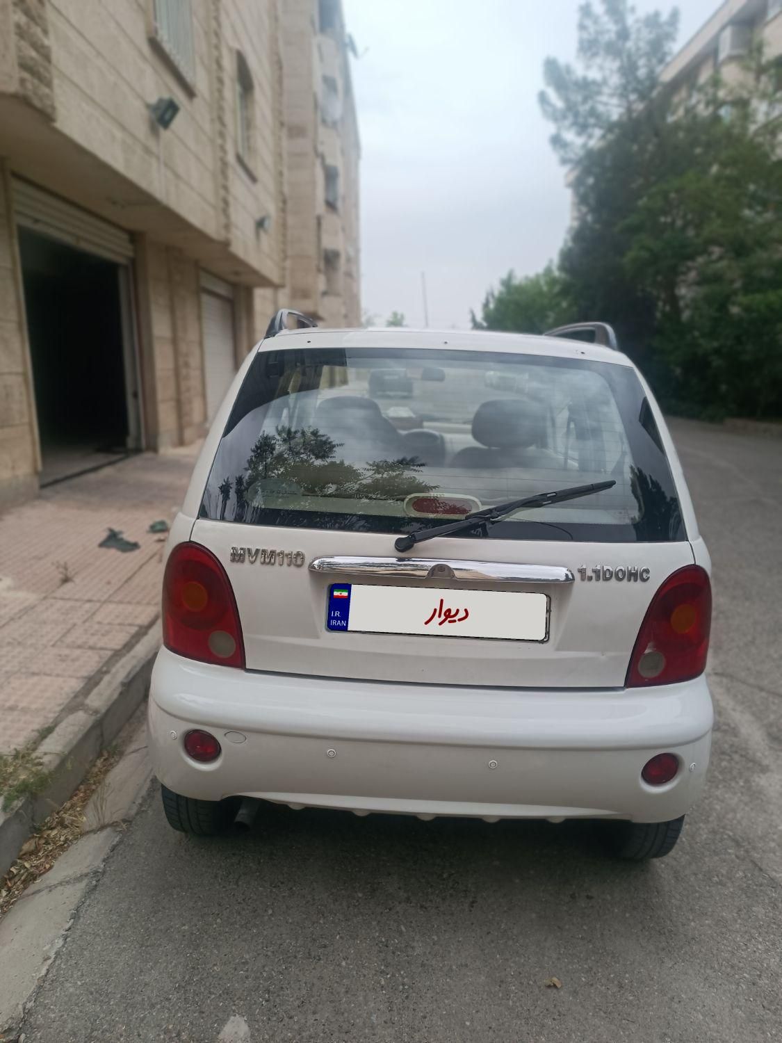 ام وی ام 110 چهار سیلندر دنده ای - 2015