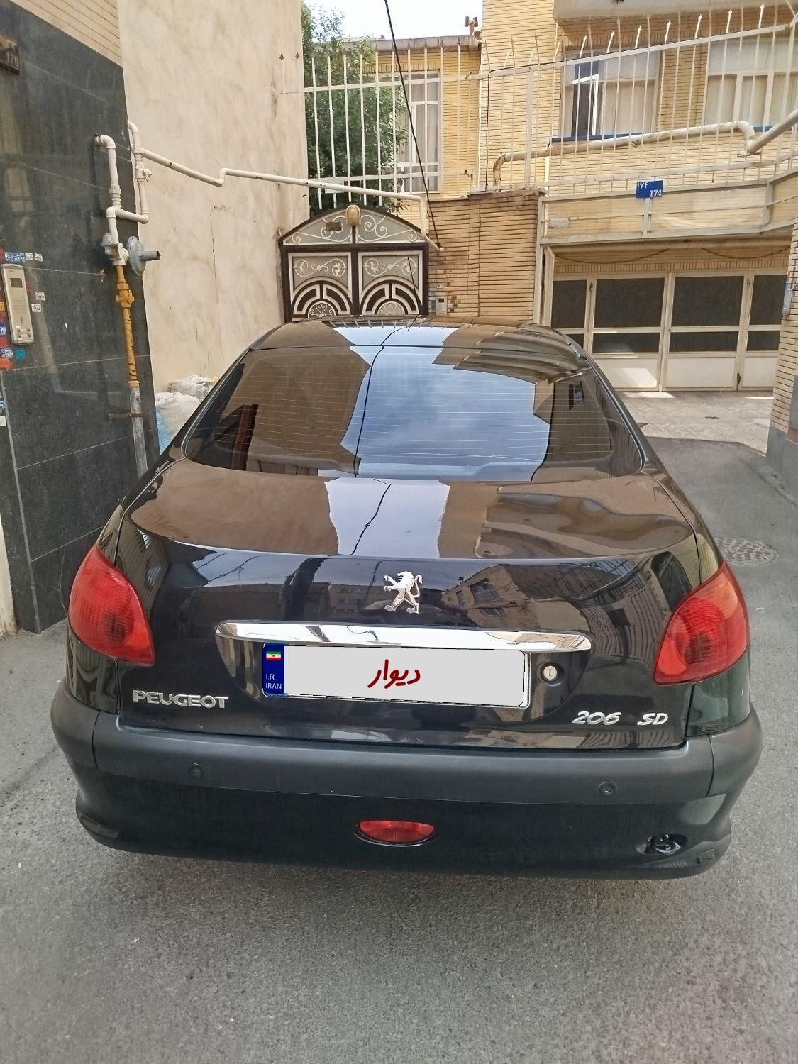 پژو 206 SD v8 - 1393