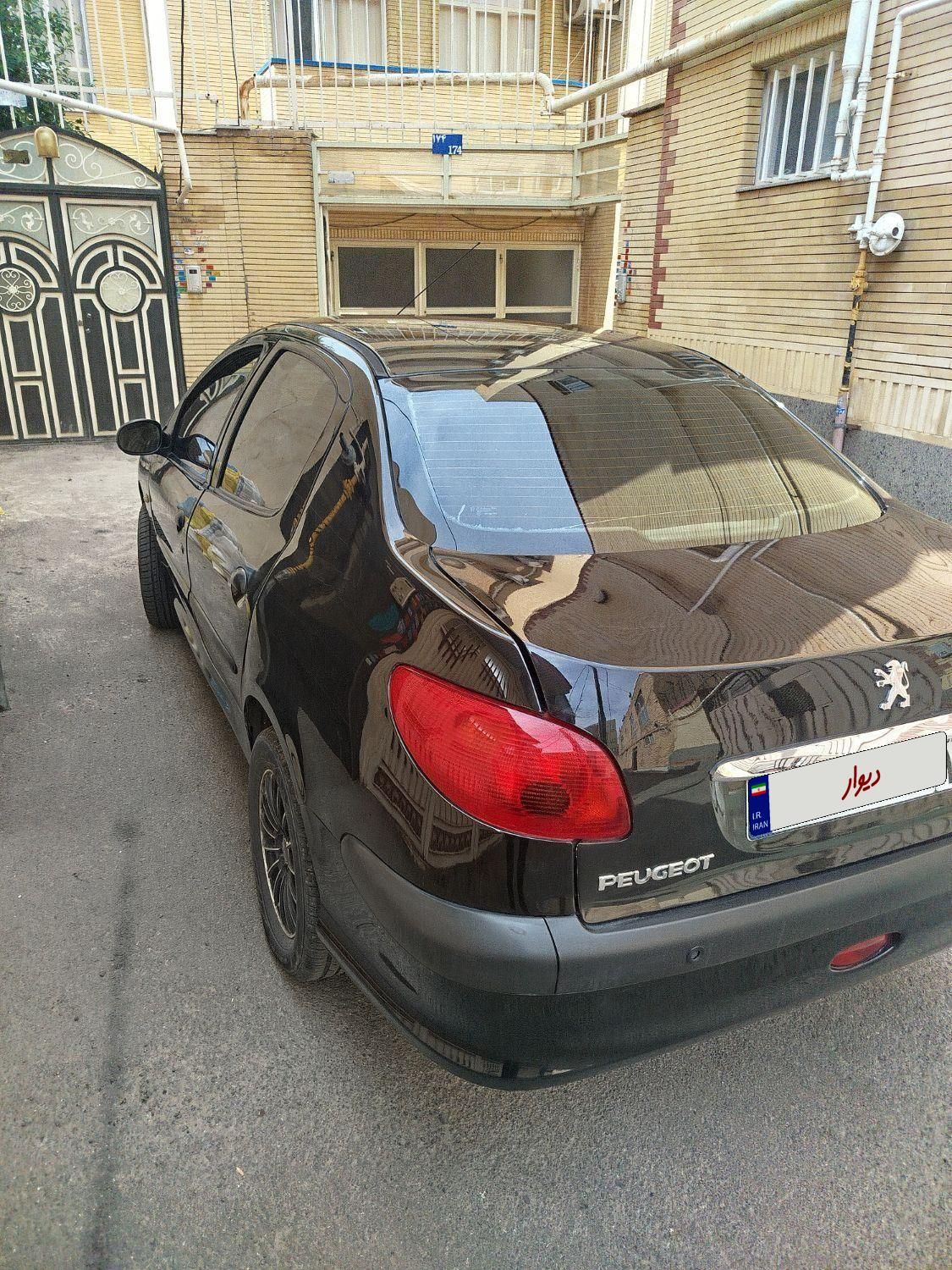 پژو 206 SD v8 - 1393
