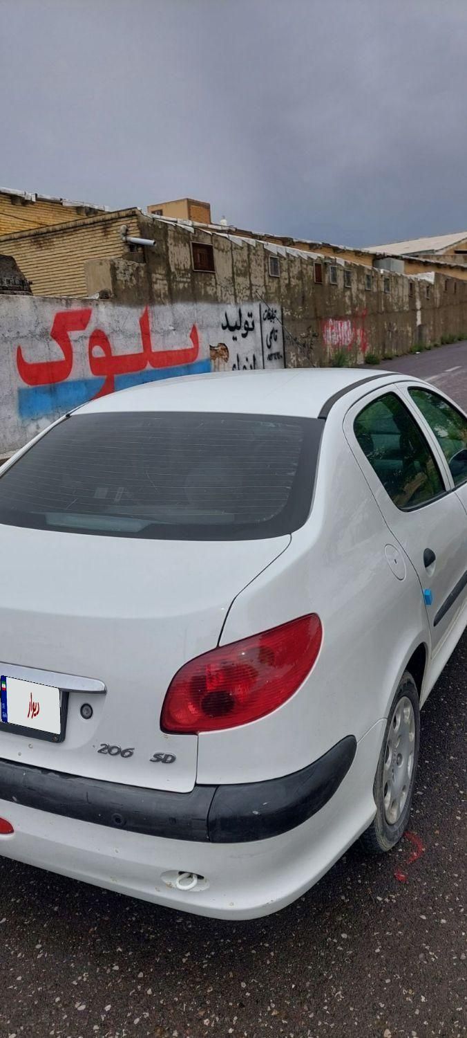 پژو 206 SD v8 - 1396