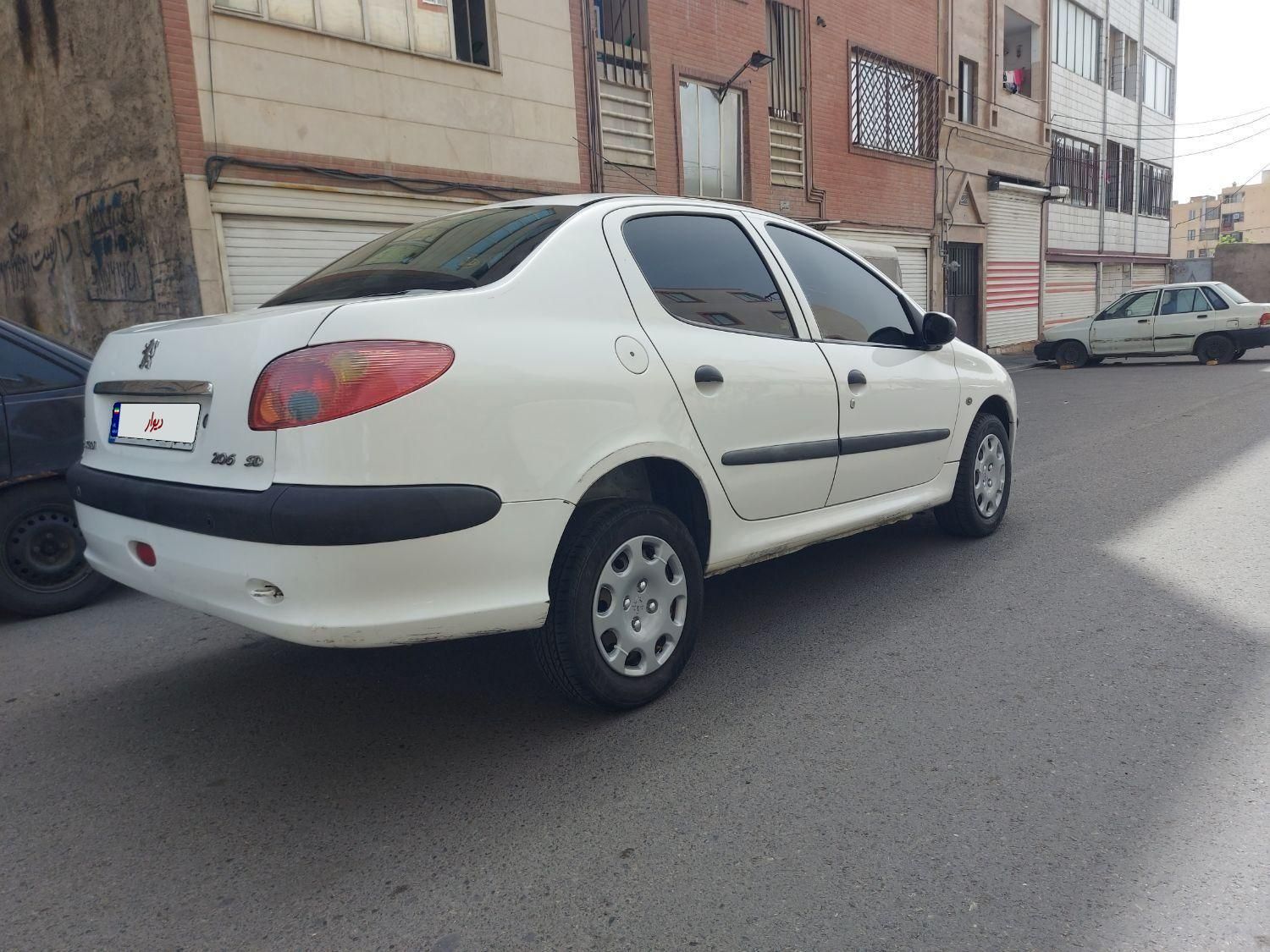 پژو 206 SD v8 - 1392