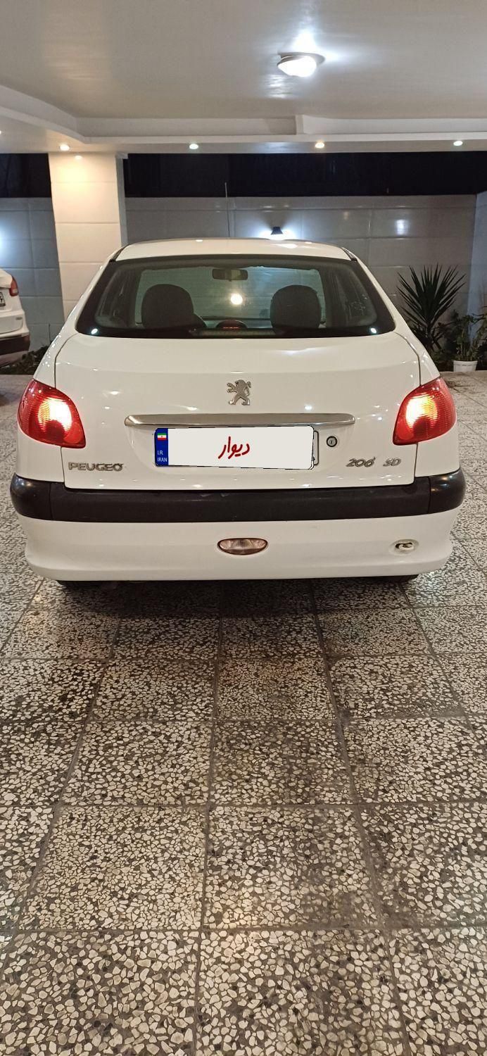 پژو 206 SD v8 - 1386